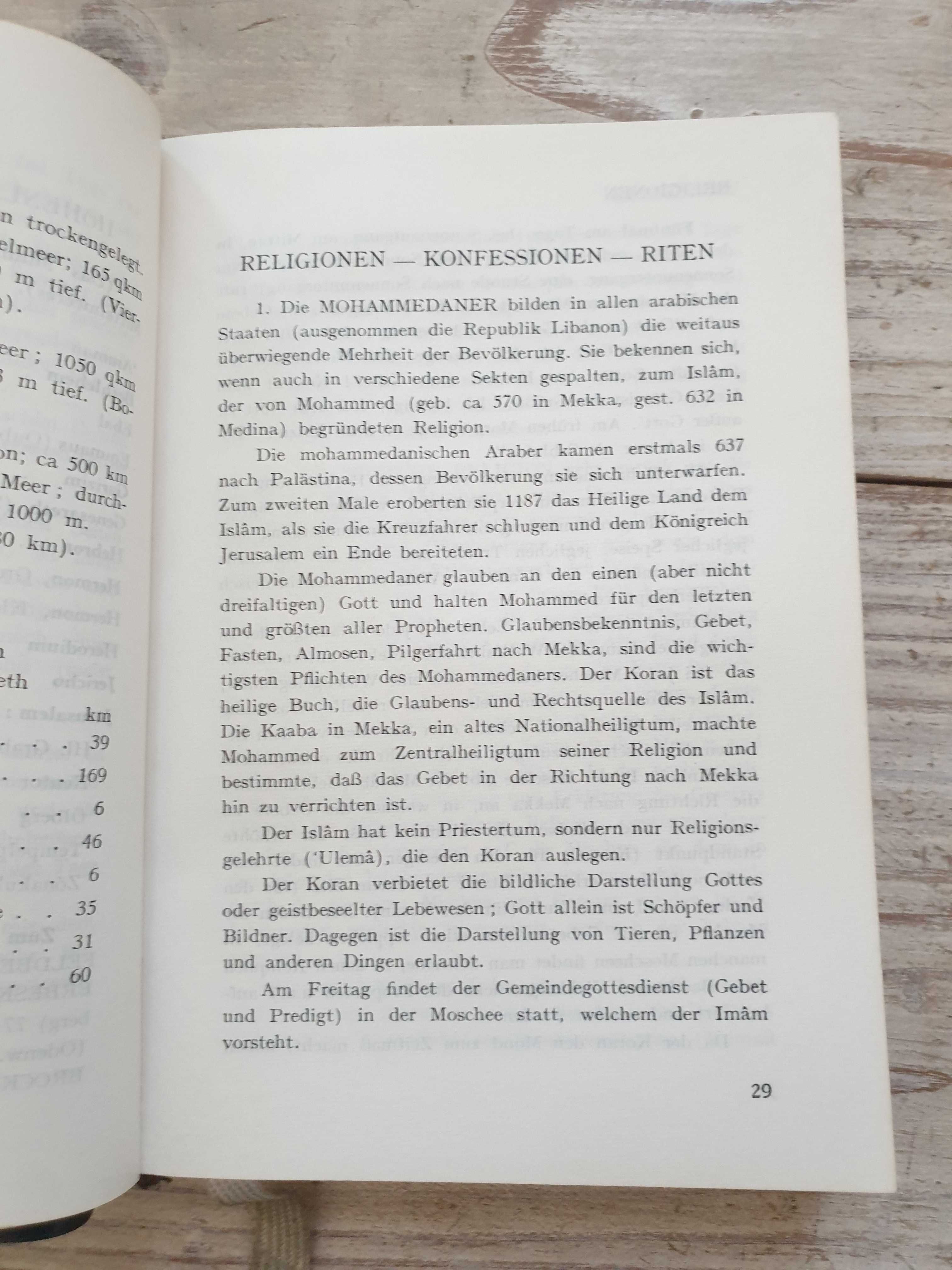 Stara książka Fuhrer im heiligem land po niemiecku Stenner