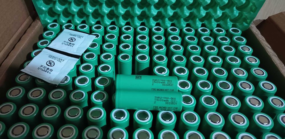 Оригінал! Samsung 50S 25-45A 5000 mAh 21700 Grade A 05/2025 рік