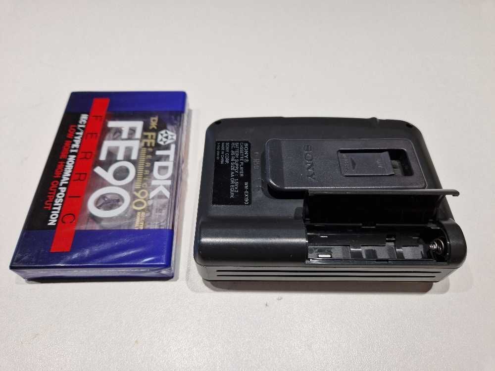 Walkman SONY WM-EX190 oraz kaseta TDK FE90