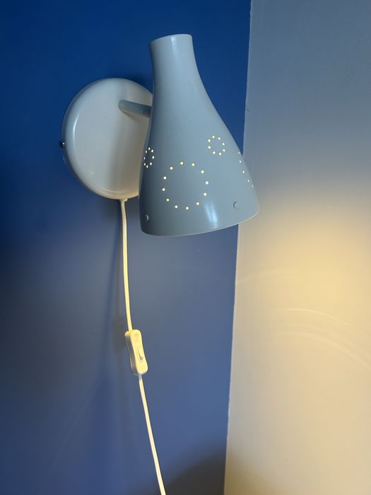 Lampa ścienna Ikea Snöig biała