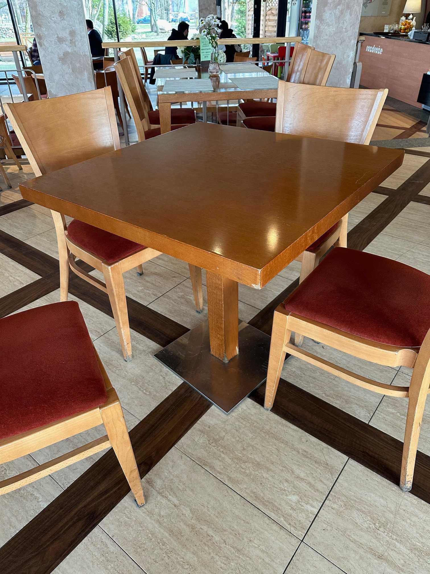 Sprzedam  stoły i krzesła drewniane