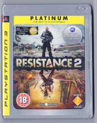 Resistance 2 PS3, платинове видання. Стан прийнятний, мануал відсутній