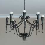 Candelabro de tecto