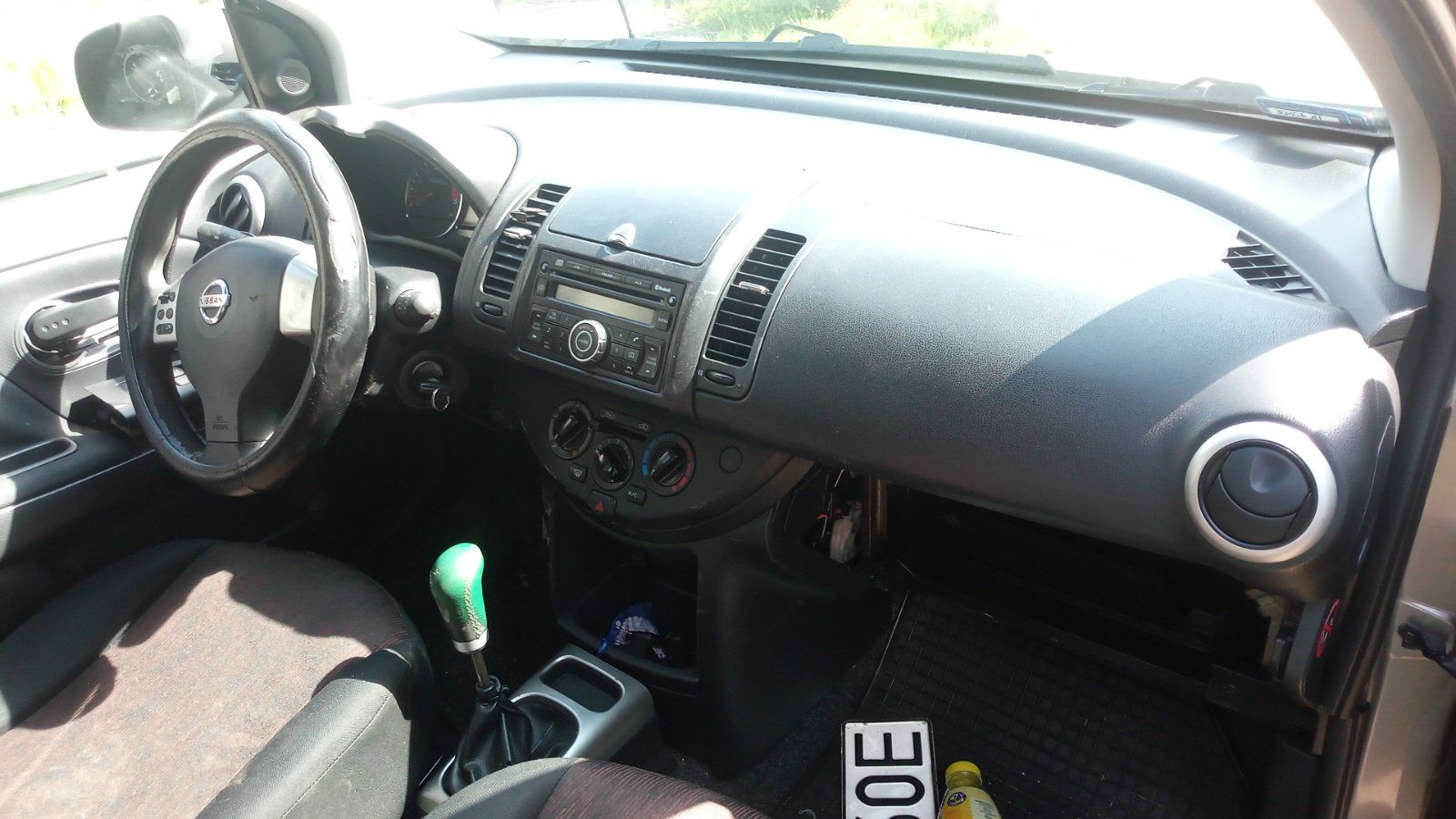 Разбираю нісан нота, nissan note