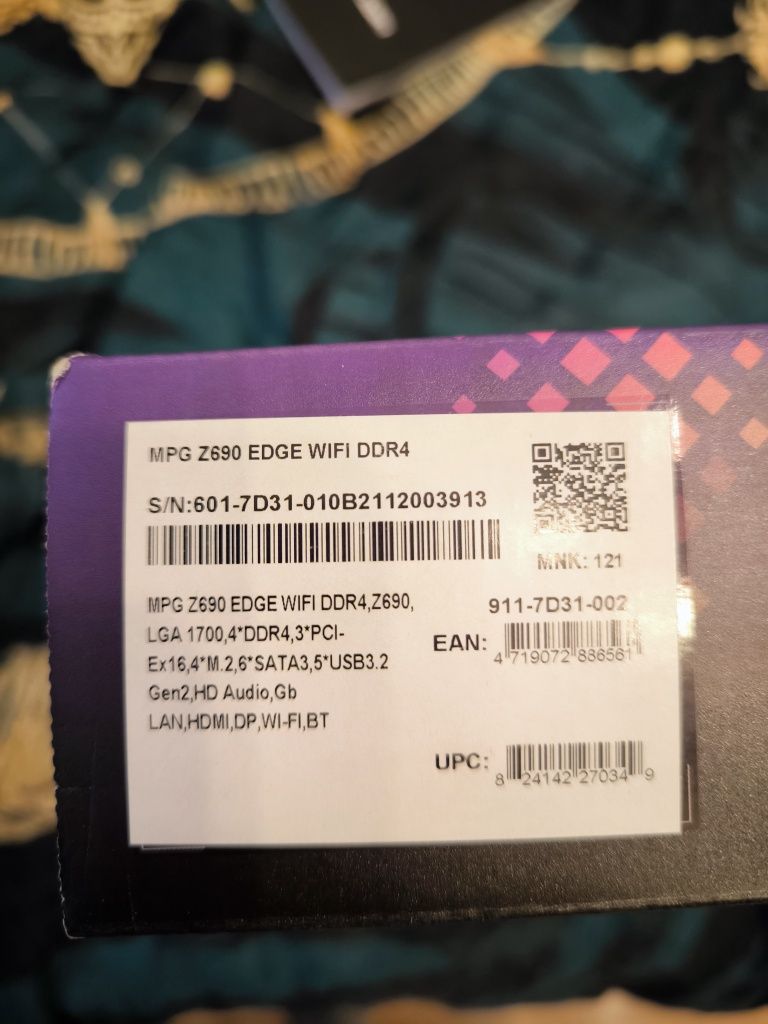 MSI MPG Z690 Edge WiFi DDR4