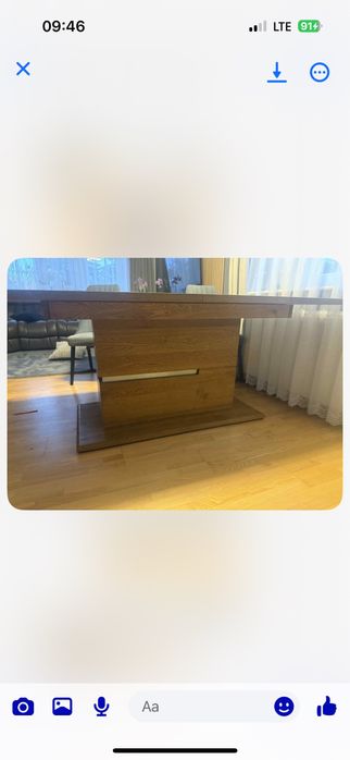 Meble stół i szafka rtv