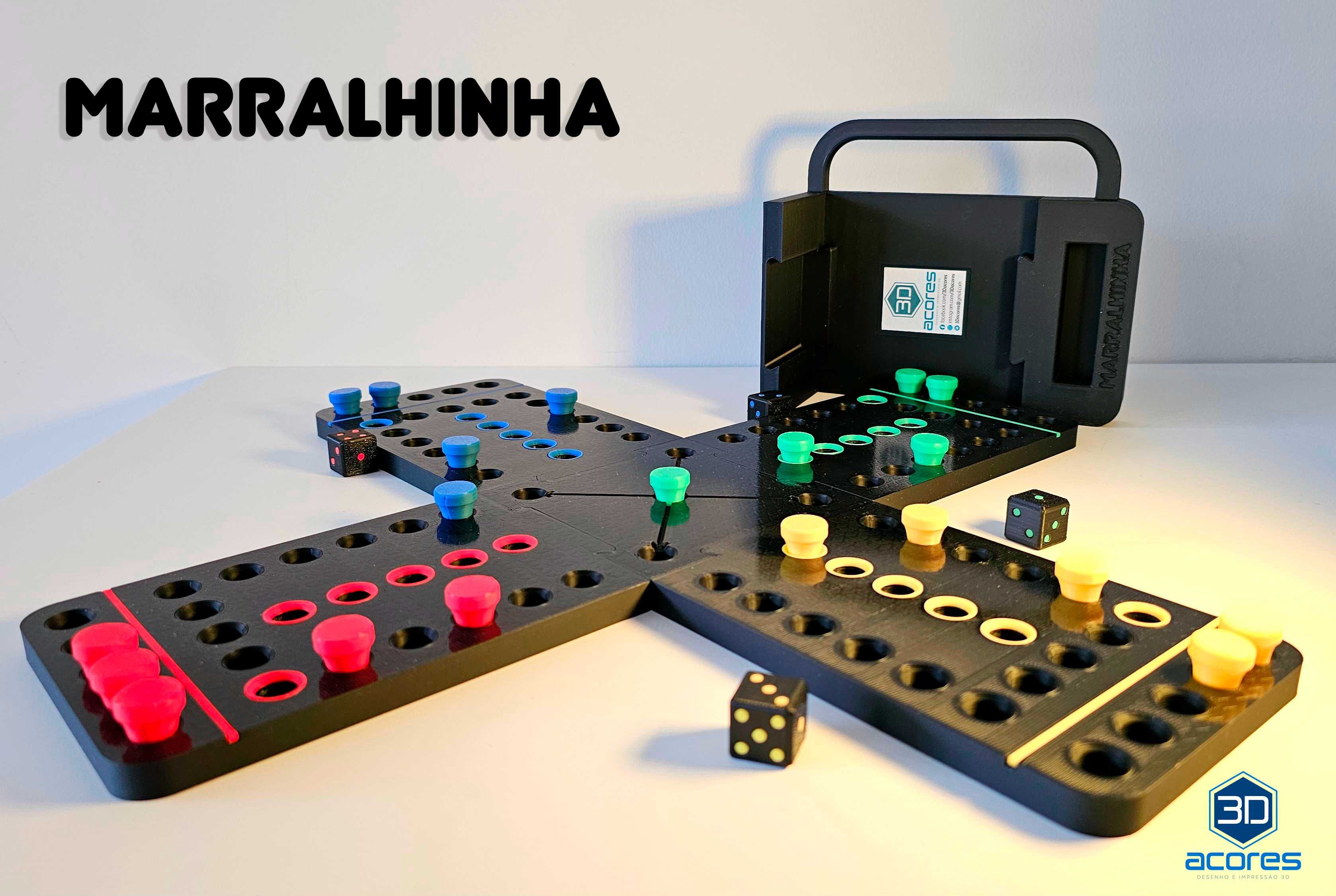 Marralhinha jogo para 4 jogadores
