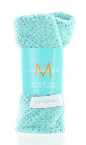 Moroccanoil Niebieski ręcznik do włosów z mikrofibry