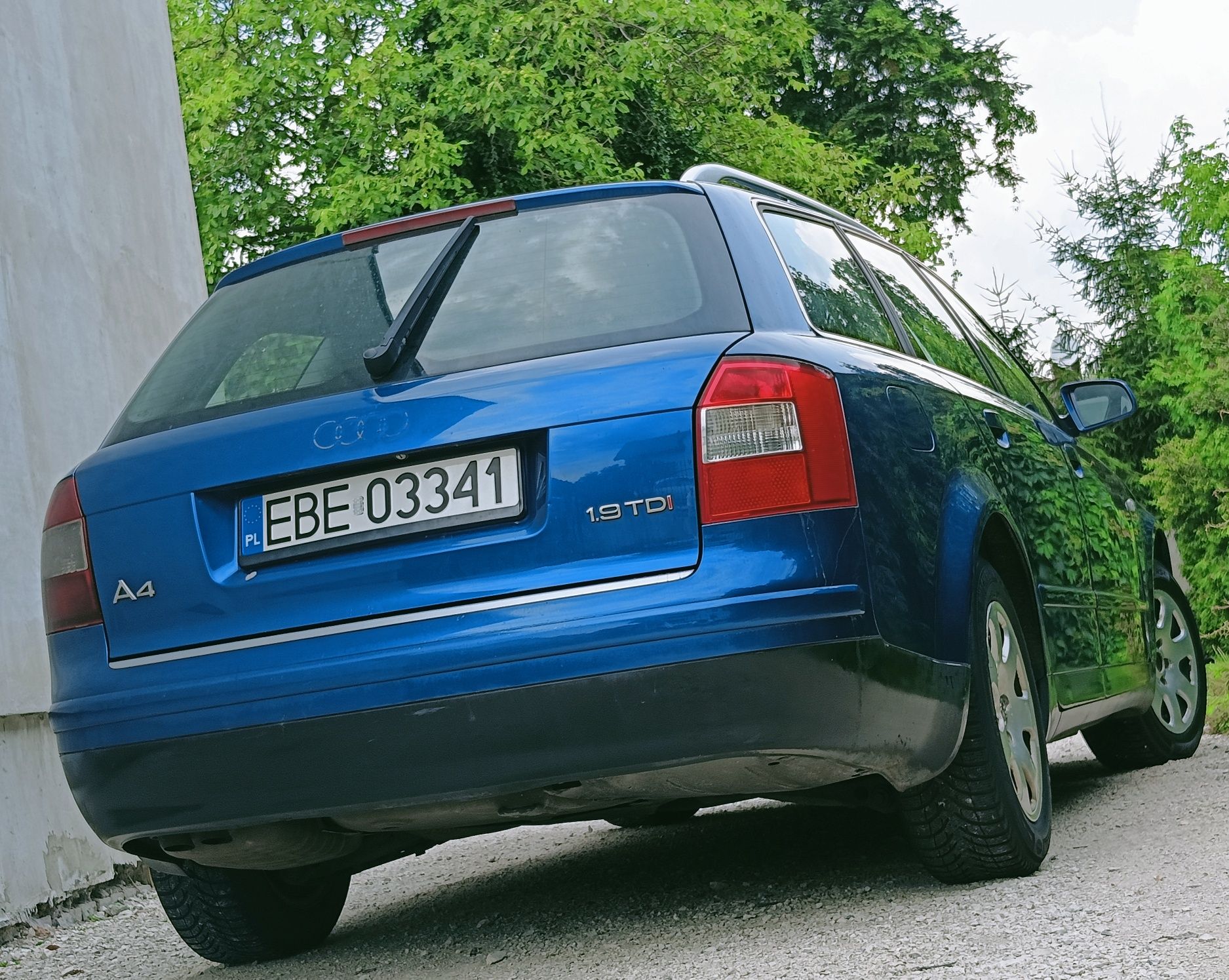 Audi A4 B6. 1.9 TDI. 130 HP. 6-Biegow. Avant. 2003r. Pt na rok.