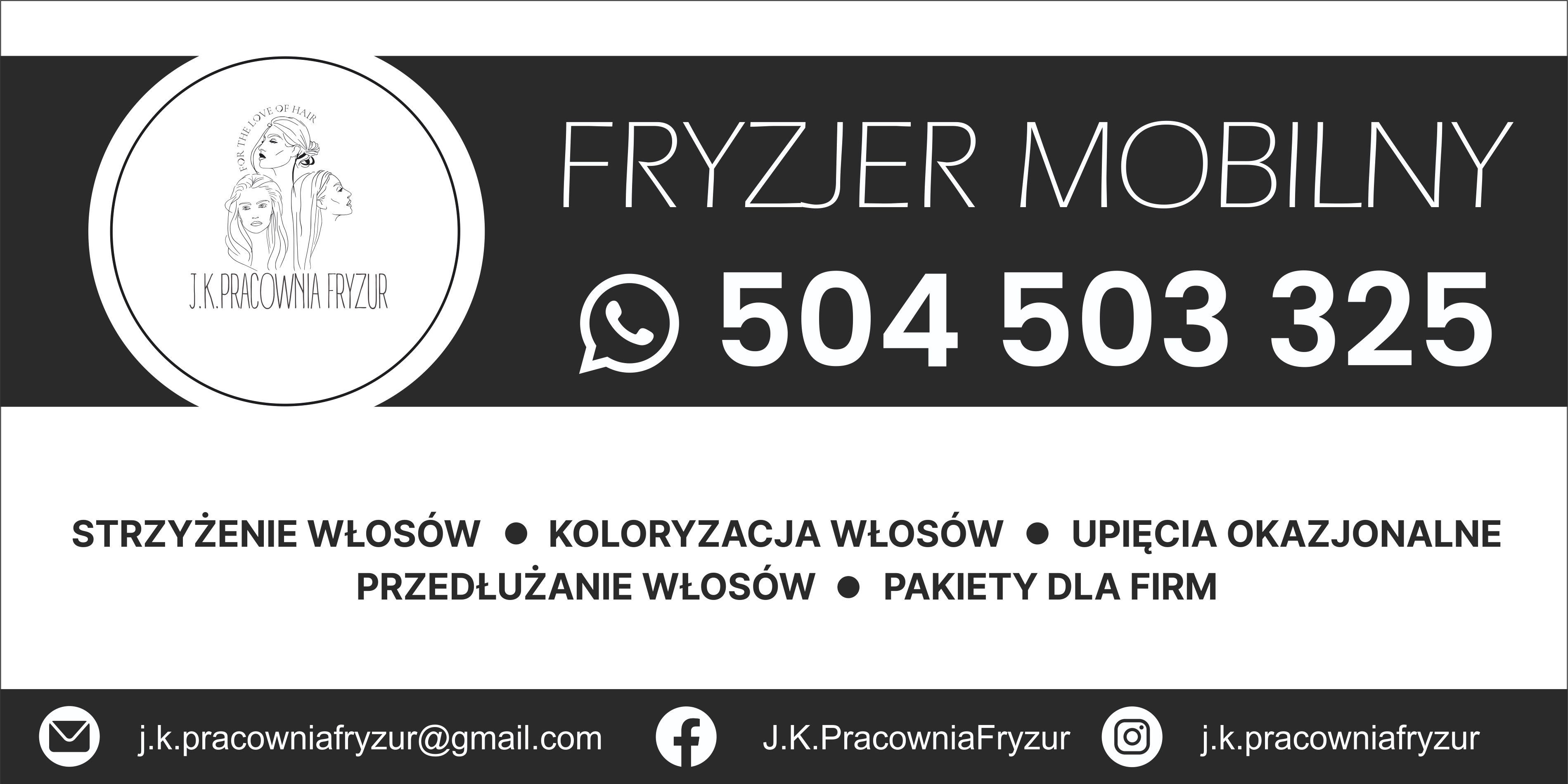 Fryzjer Mobilny Fryzjer z Dojazdem do Domu Firmy Fryzjer