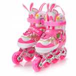 Rolki 4w1 METEOR BUNNY M (rozmiar 34-37)