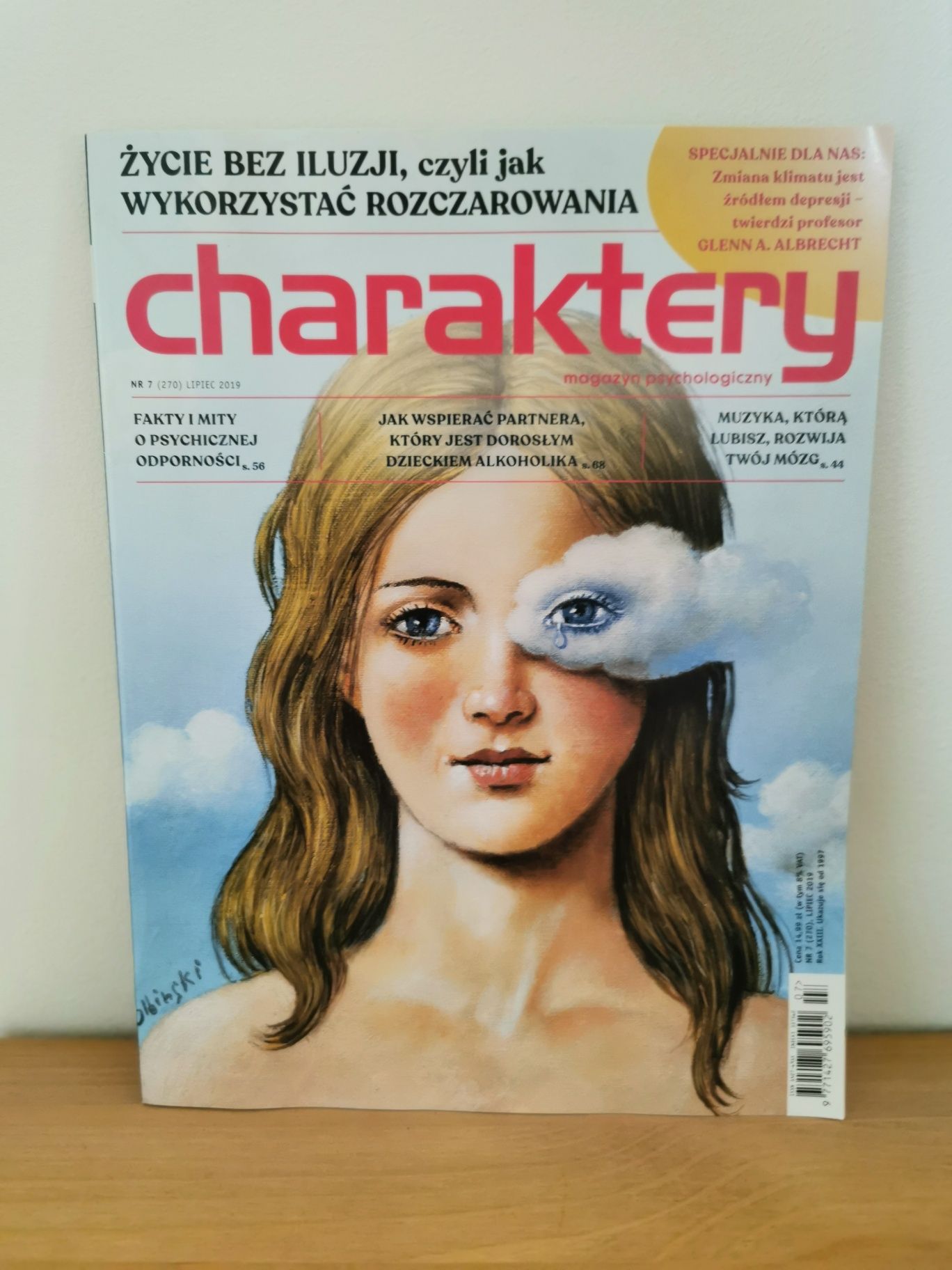 Charaktery magazyn psychologiczny Kupiec 2019 psychologia NR 7 (270)