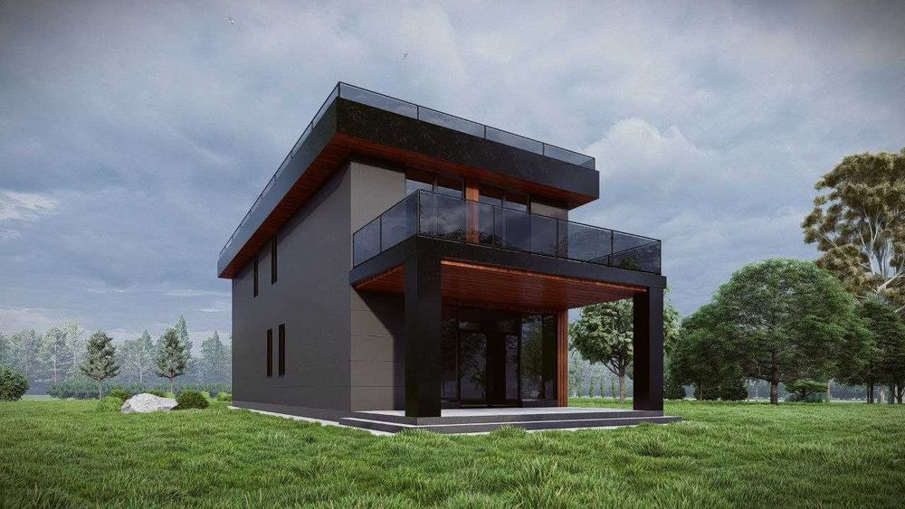 3Д визуализация дома Доступна ціна! Робочий проект будинку, котеджу