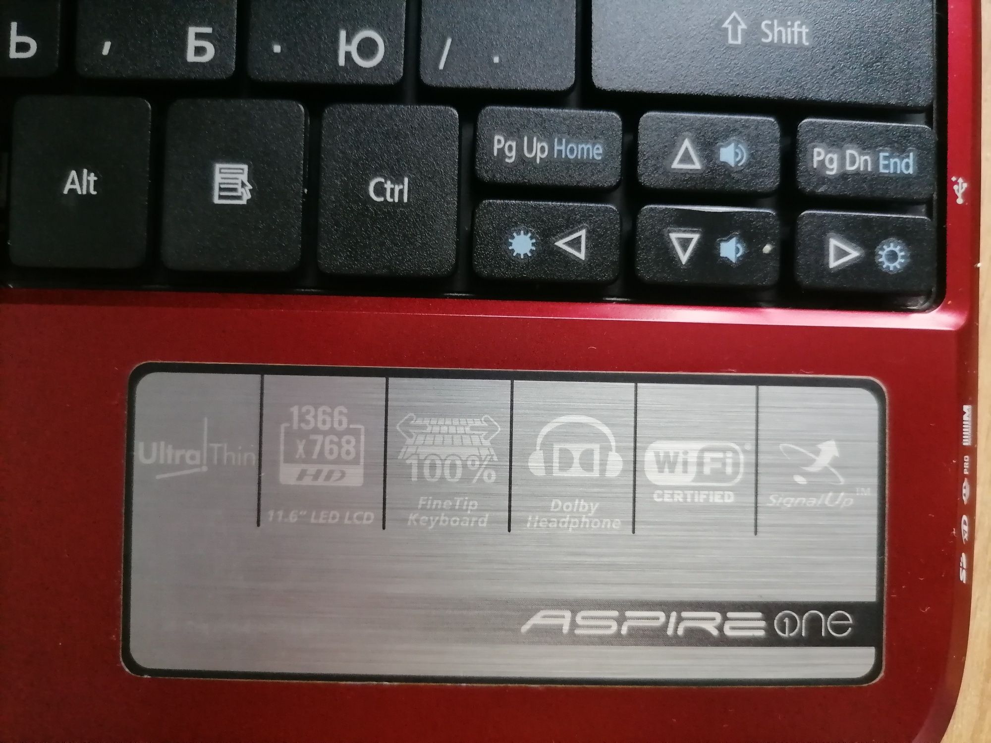 Нетбук Acer ASPIRE