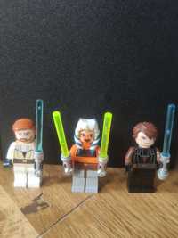 LEGO Star Wars Ashoka,obiwan,anakin