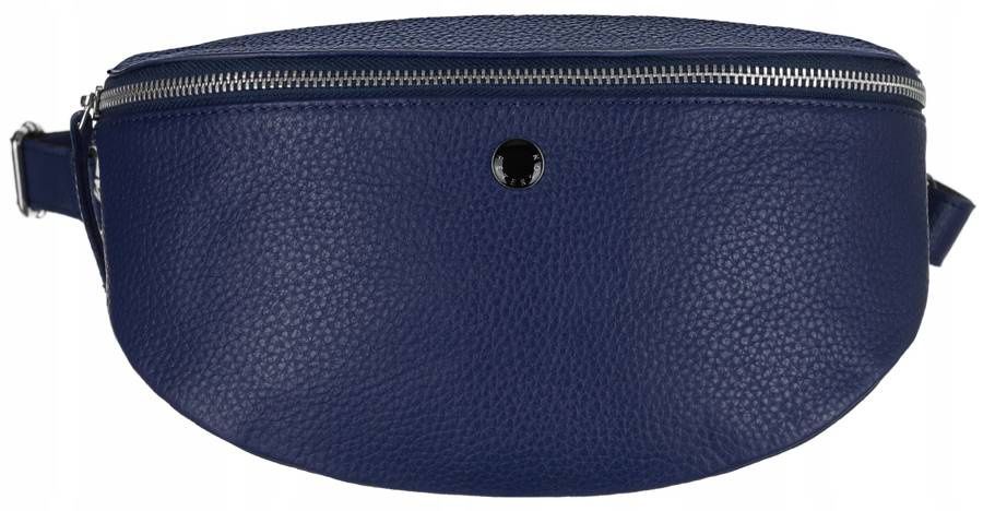 skórzana nerka damska z doczepianym paskiem - peterson