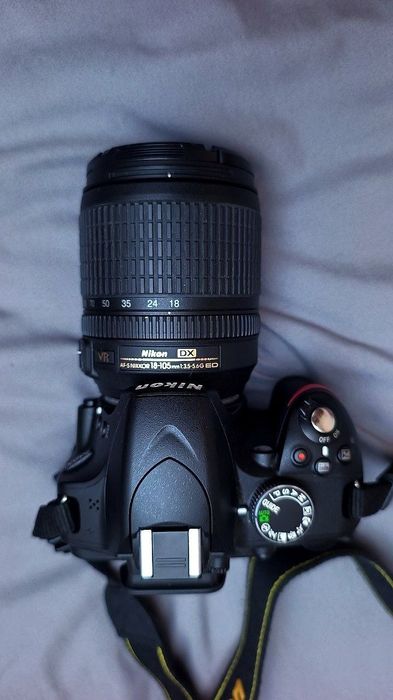 Nikon D3200 z obiektywem 18–105mm VR