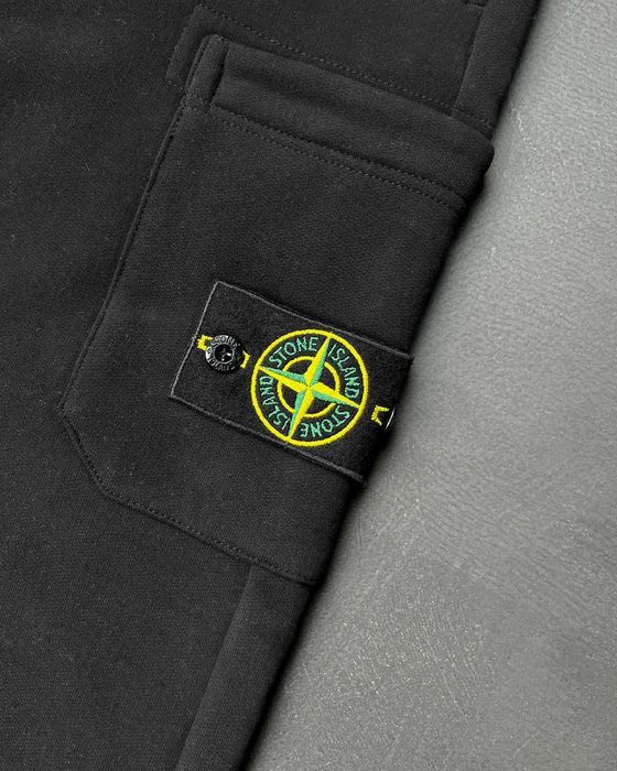 Штани Stone Island 64520 Fleece Pants Black SI0144-BK