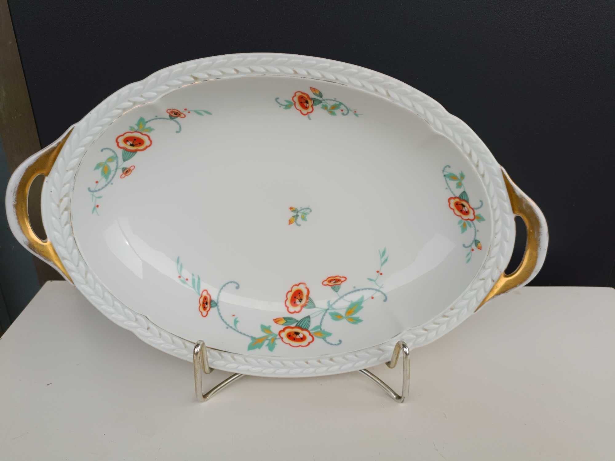 Patera/ Porcelana Thomas Bavaria/Rosenthal/ Art Deco