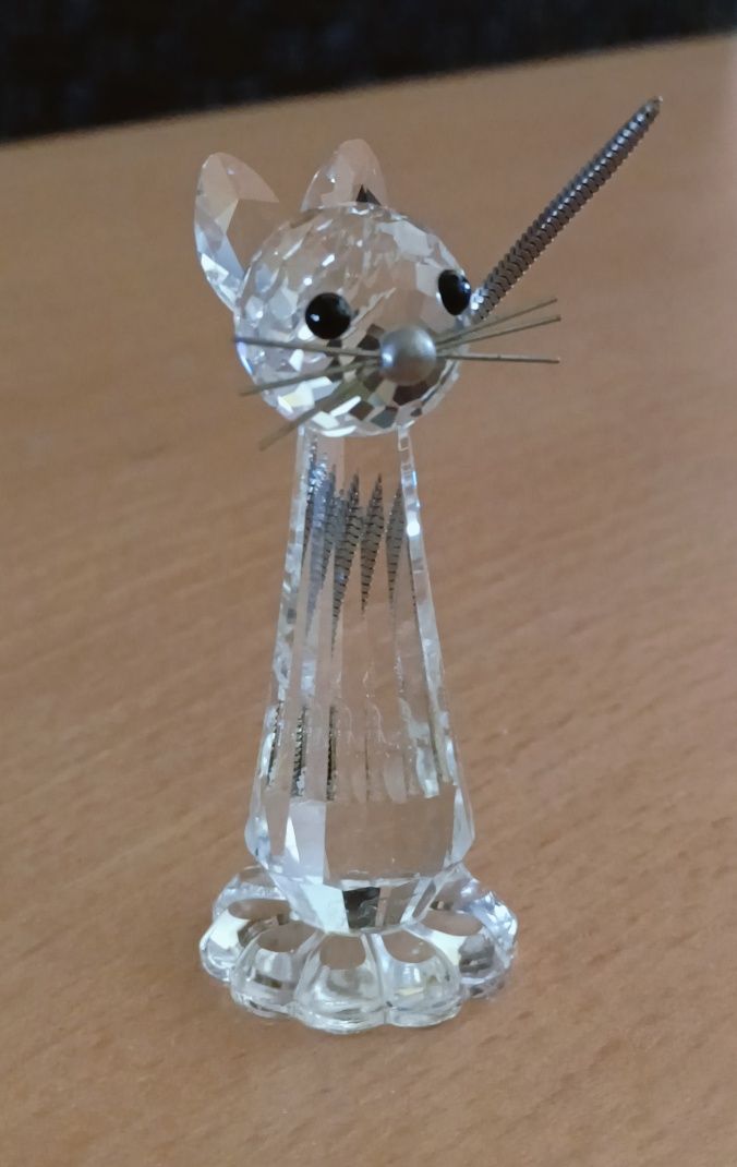 Peças Swarowsky cão, gato e cisne