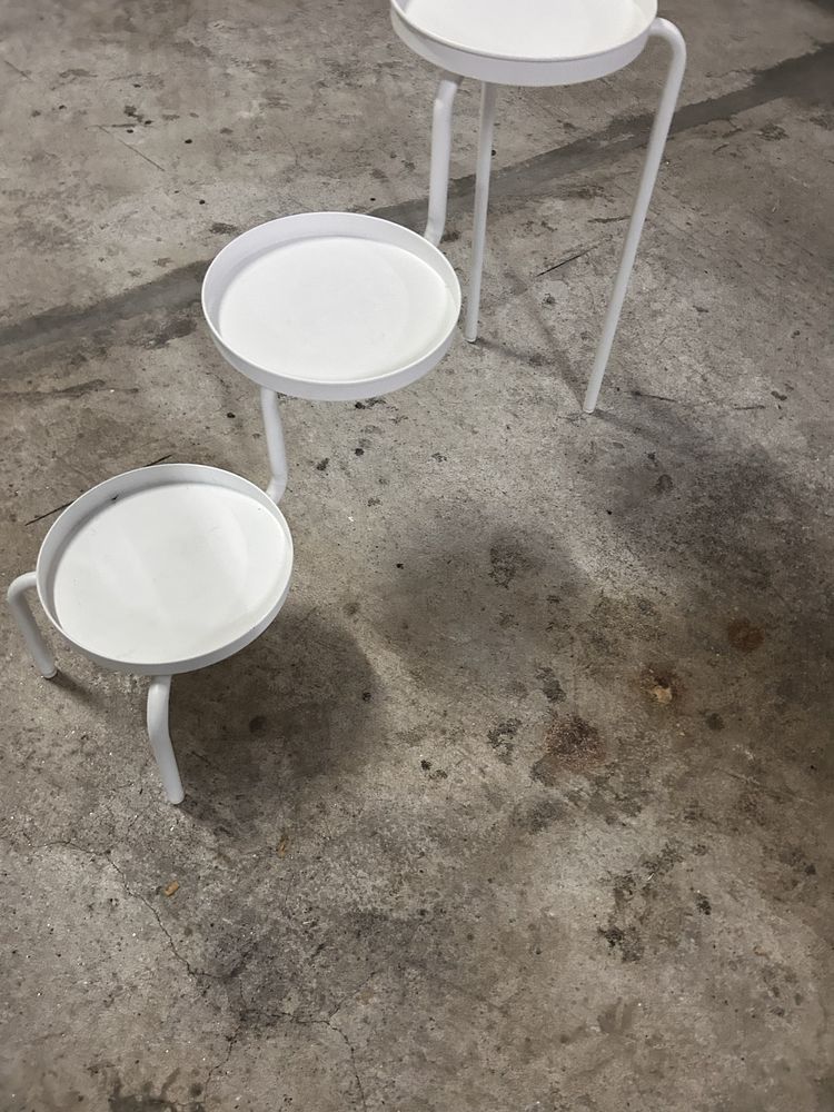 Floreira branca ikea