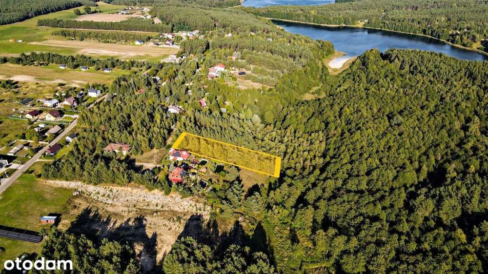 Duża Działka Letniskowa Blisko Jeziora | Anastazew