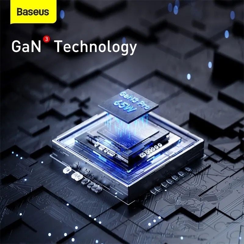 Зарядні пристрої Baseus Gan Pro Desktop Fast Charger 65w, 4 порти