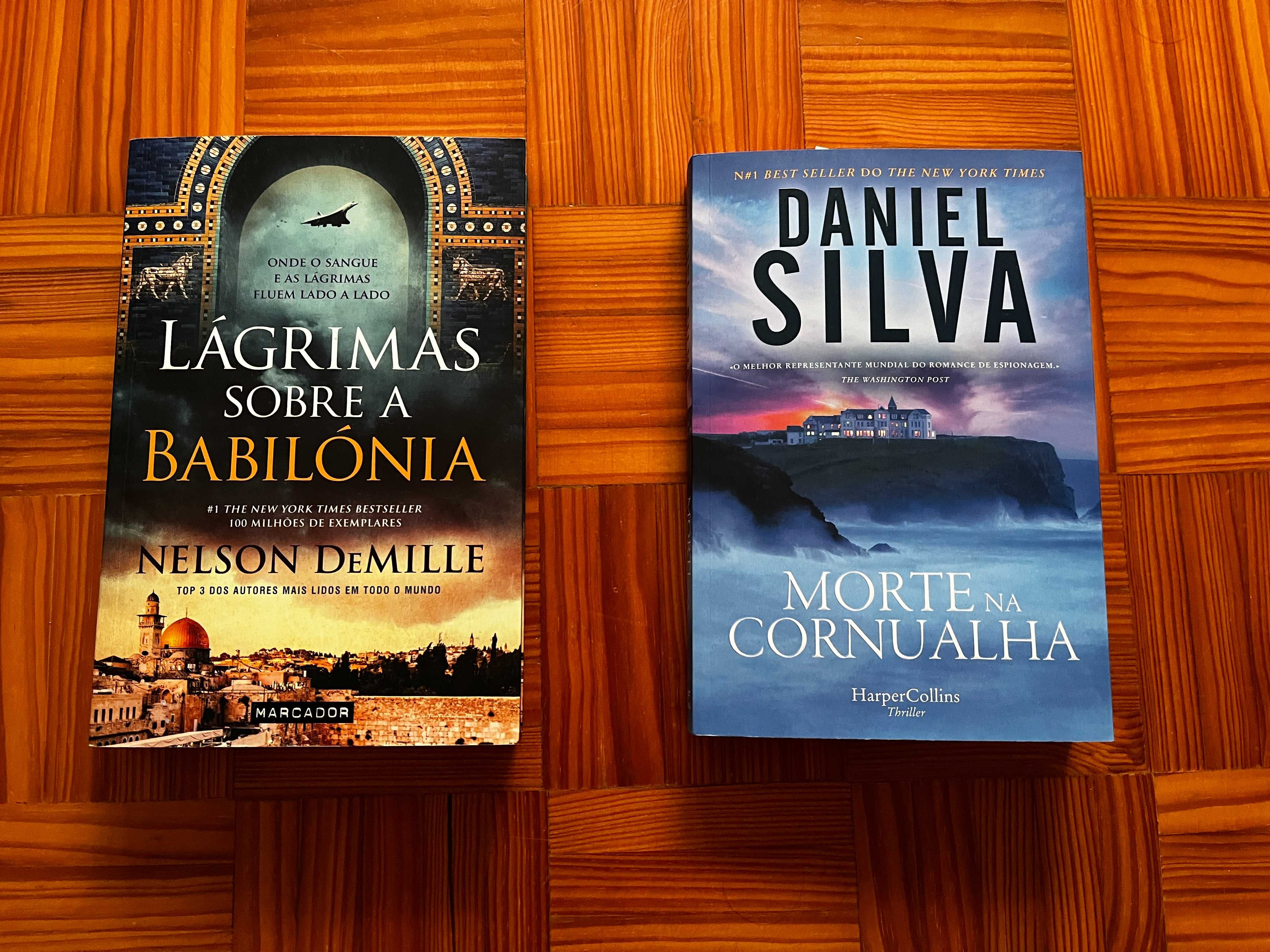 Livros Vários: José Rodrigues dos Santos, Daniel Silva, Nelson DeMille