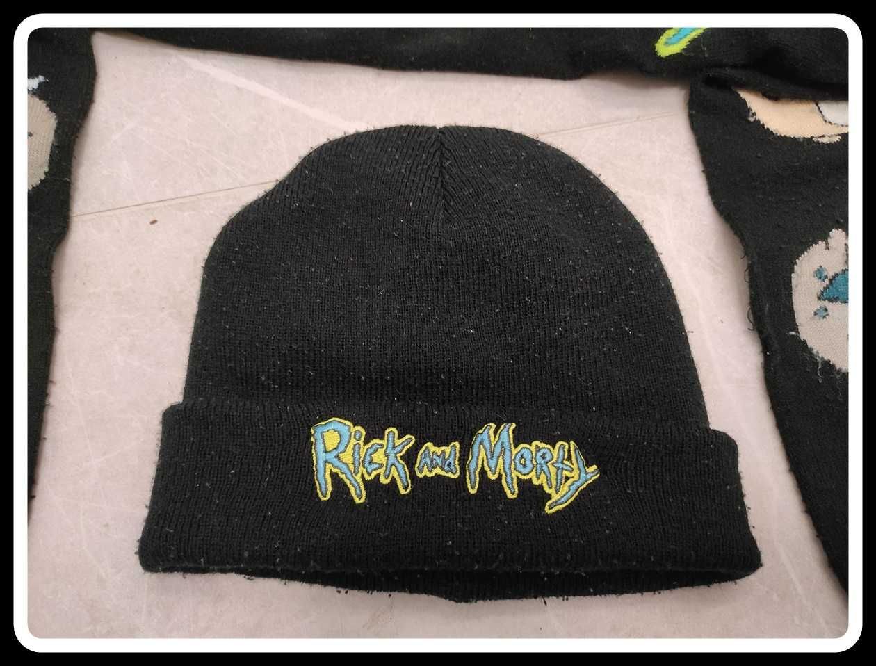 Rick and Morty zimowy komplet: czapka + szalik