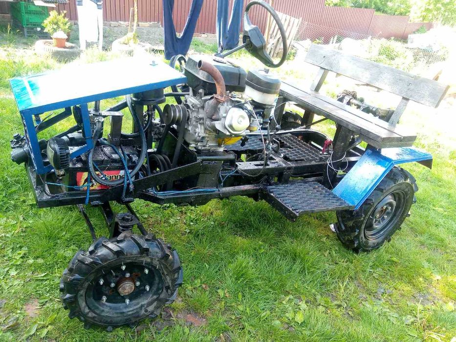 Міні трактор саморобний