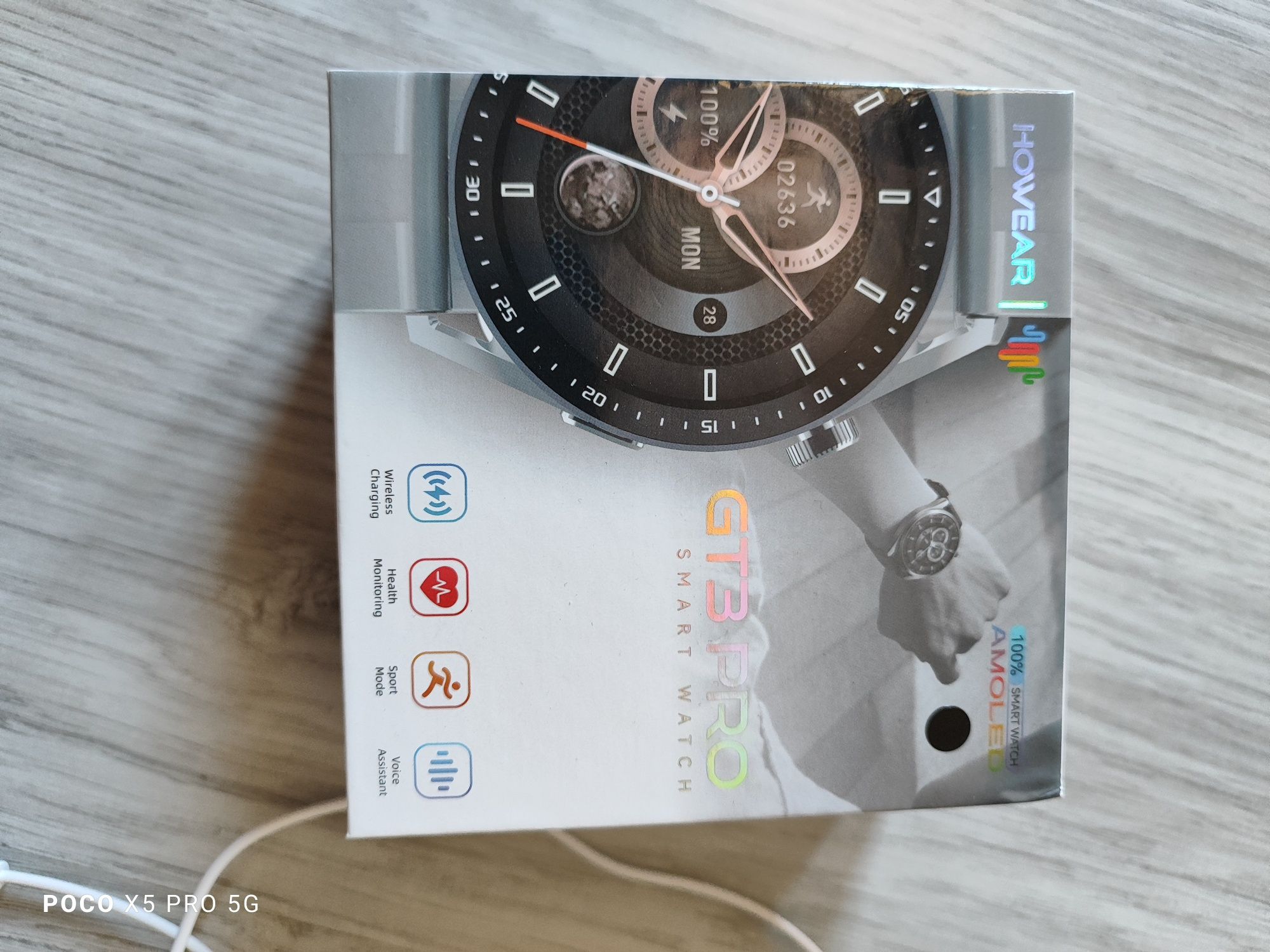 Męski zegarek smartwatch Howear GT3 Pro