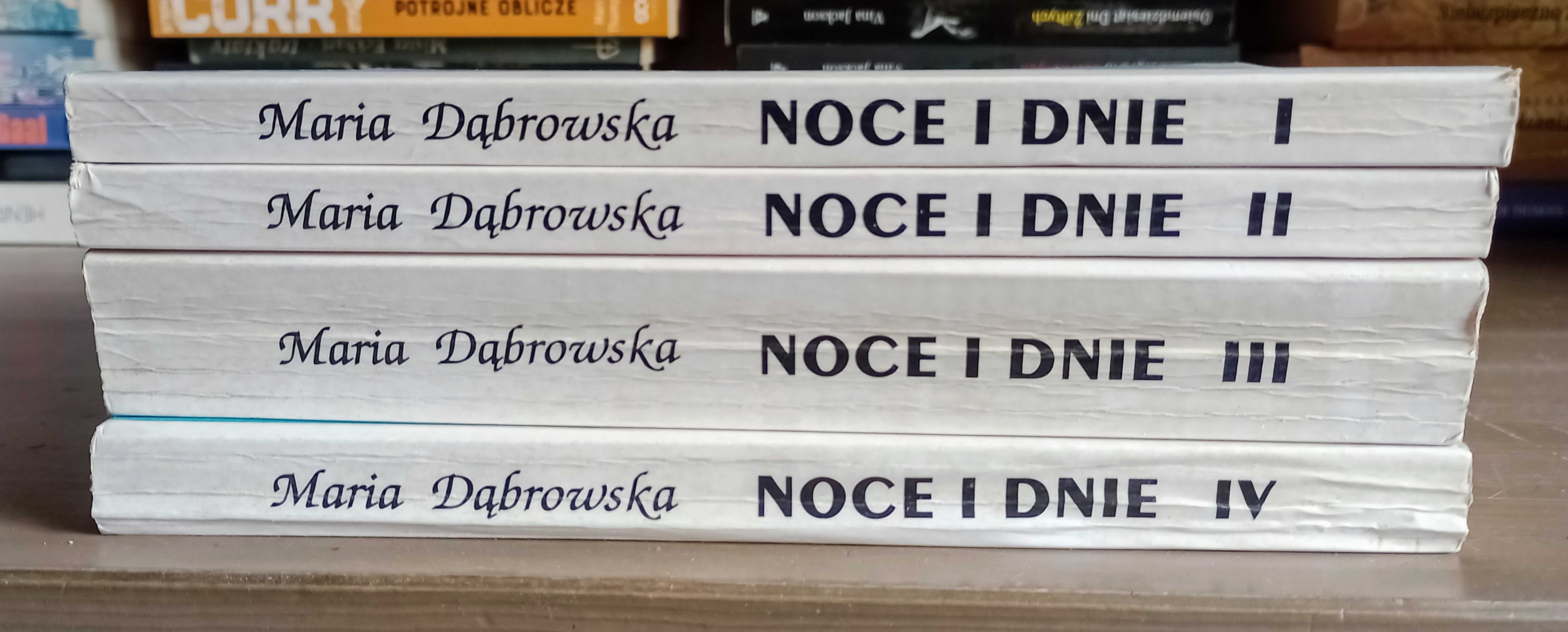 Maria Dąbrowska Noce i Dnie tom 1-4 komplet