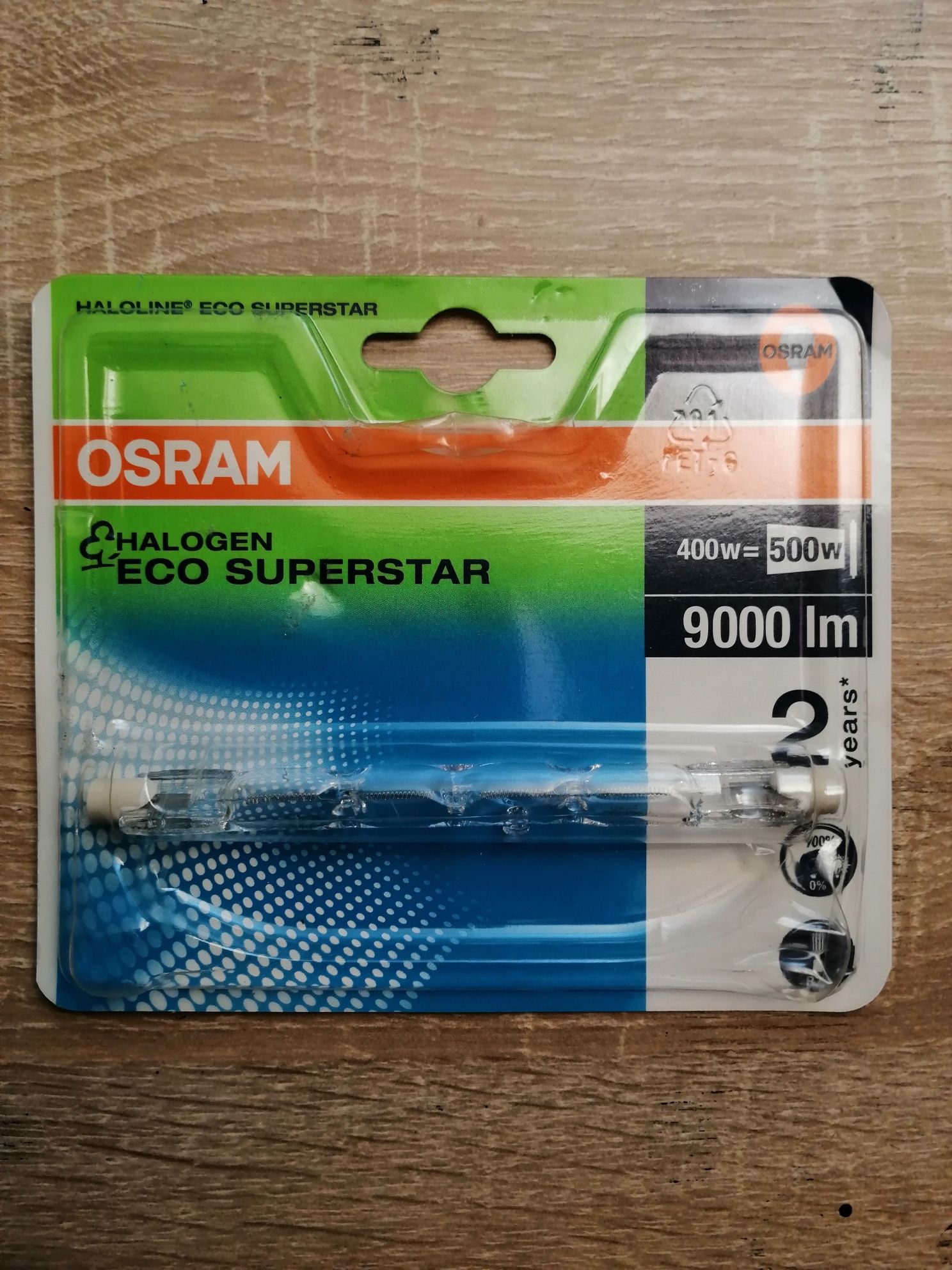 Линейная галогенная лампа Osram Haloline 64702 ECO 400Вт, R7s