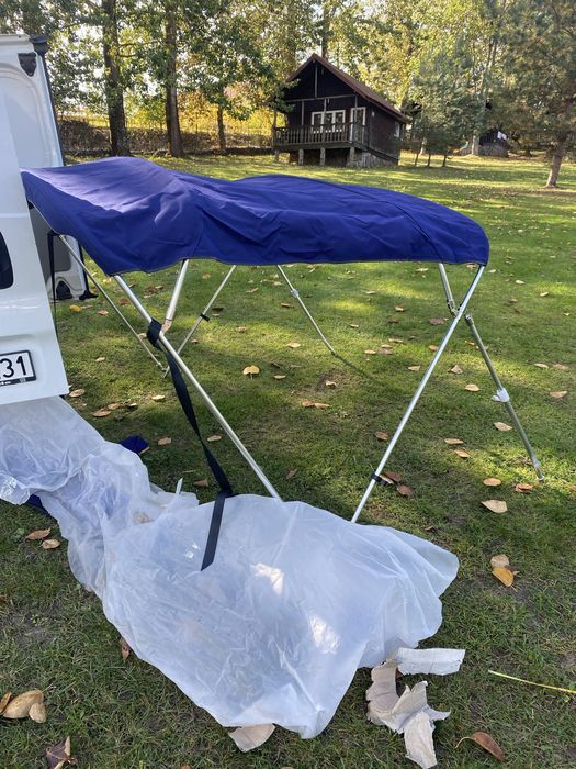 Daszek bimini na jacht rozne rodzaje.