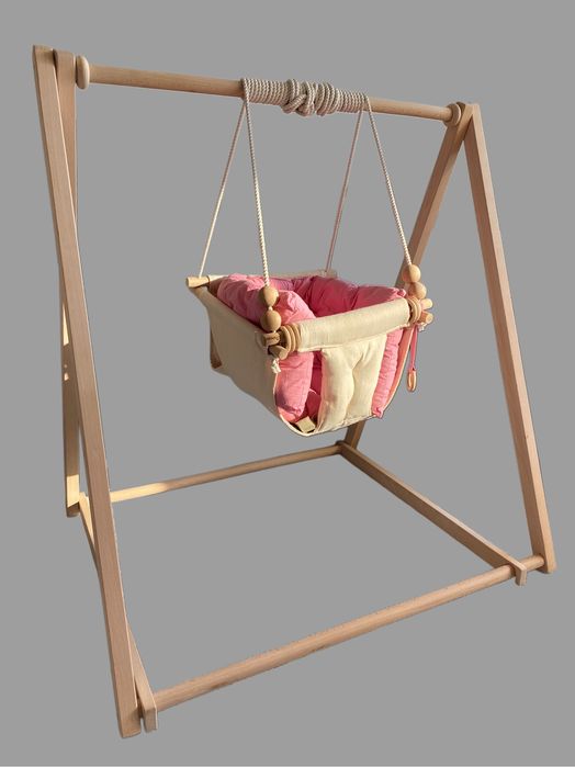 Гойдалка дитяча деревʼяна Infancy