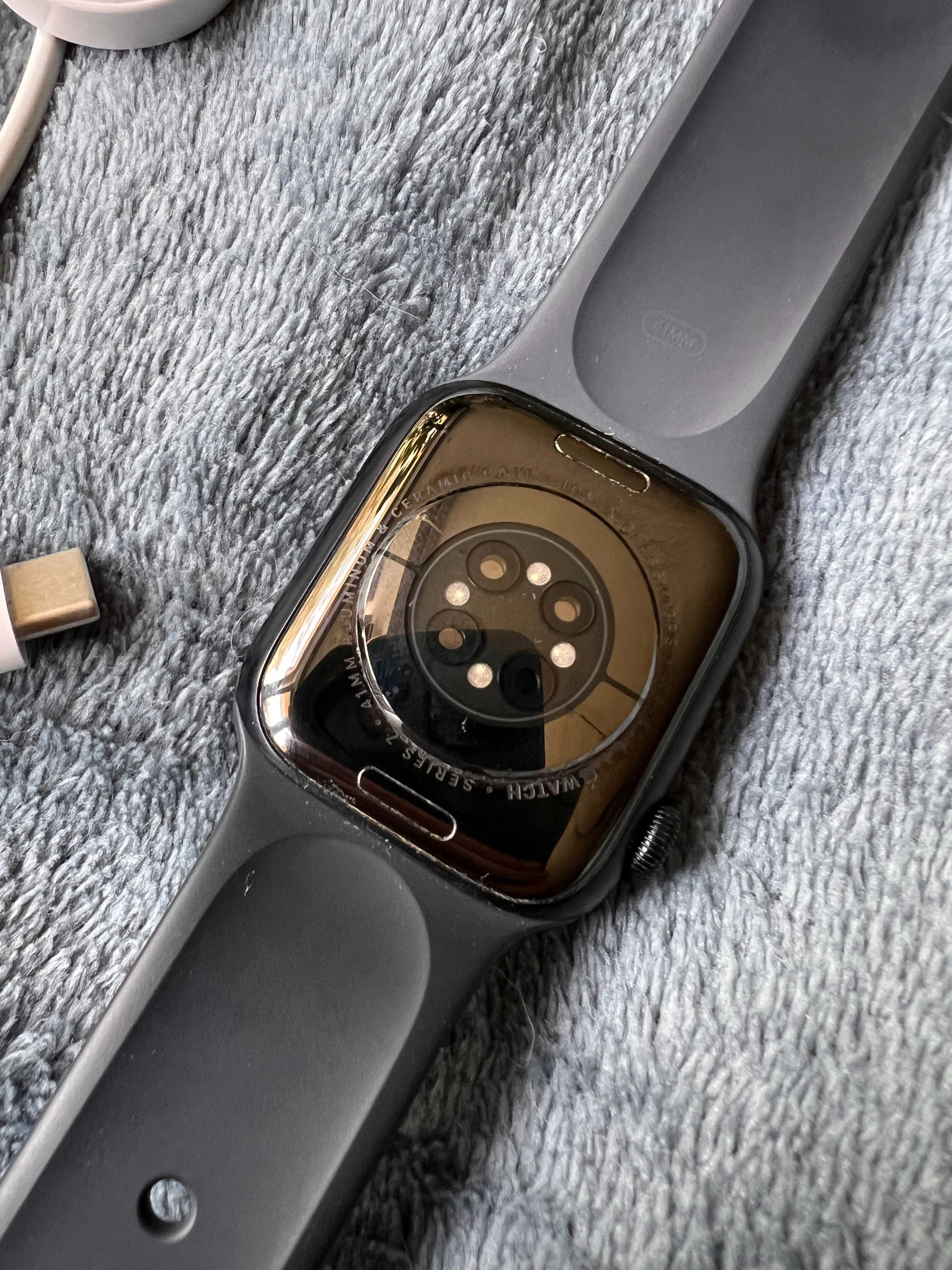 AppleWatch  gen.7   41mm  -  Alluminium-Ceramic, niebieski