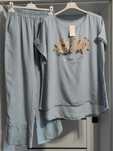 Przepiekny jakość Premium komplet 100% tencel cudowny, zwiewny hitowy