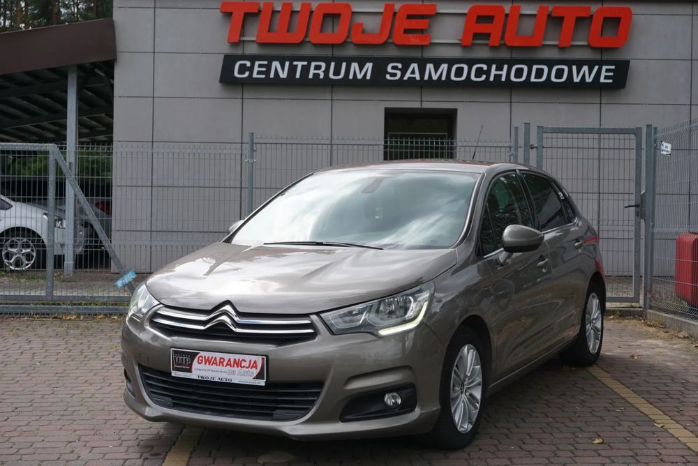 Citroën C4 GWARANCJA 1.6HDi 99PS LED Nawigacja Klimatronik PDC Oszczędny Zamiana
