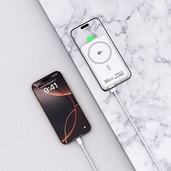 Tech-Protect Pb24 Lifemag Qi2 Magsafe Power Bank 10000Mah White
