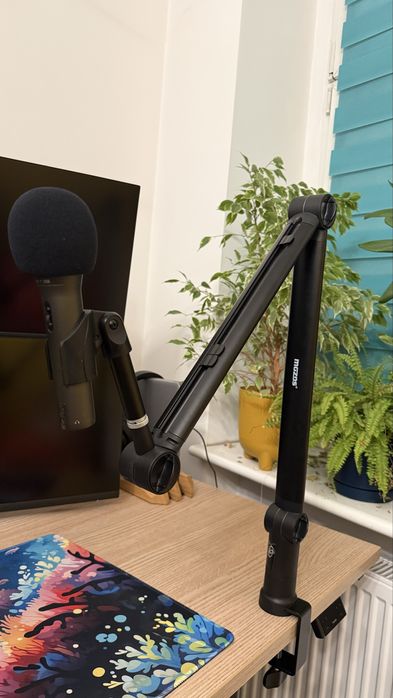 Zestaw: mikforon dynamkczny, ramie i interfejs usb