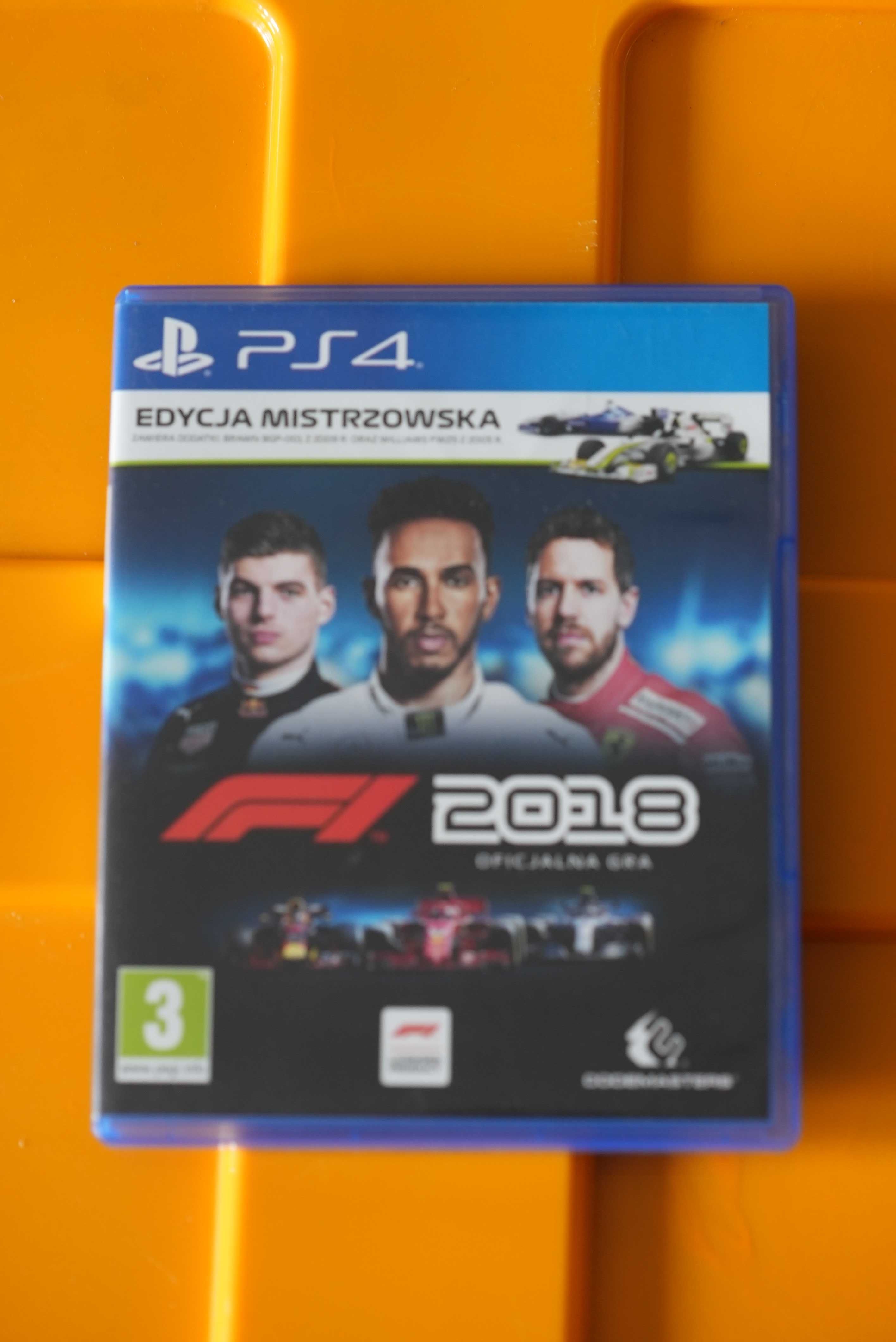 F1 2018 edycja mistrzowska pl wyścigi formuła gra na ps4 playstation