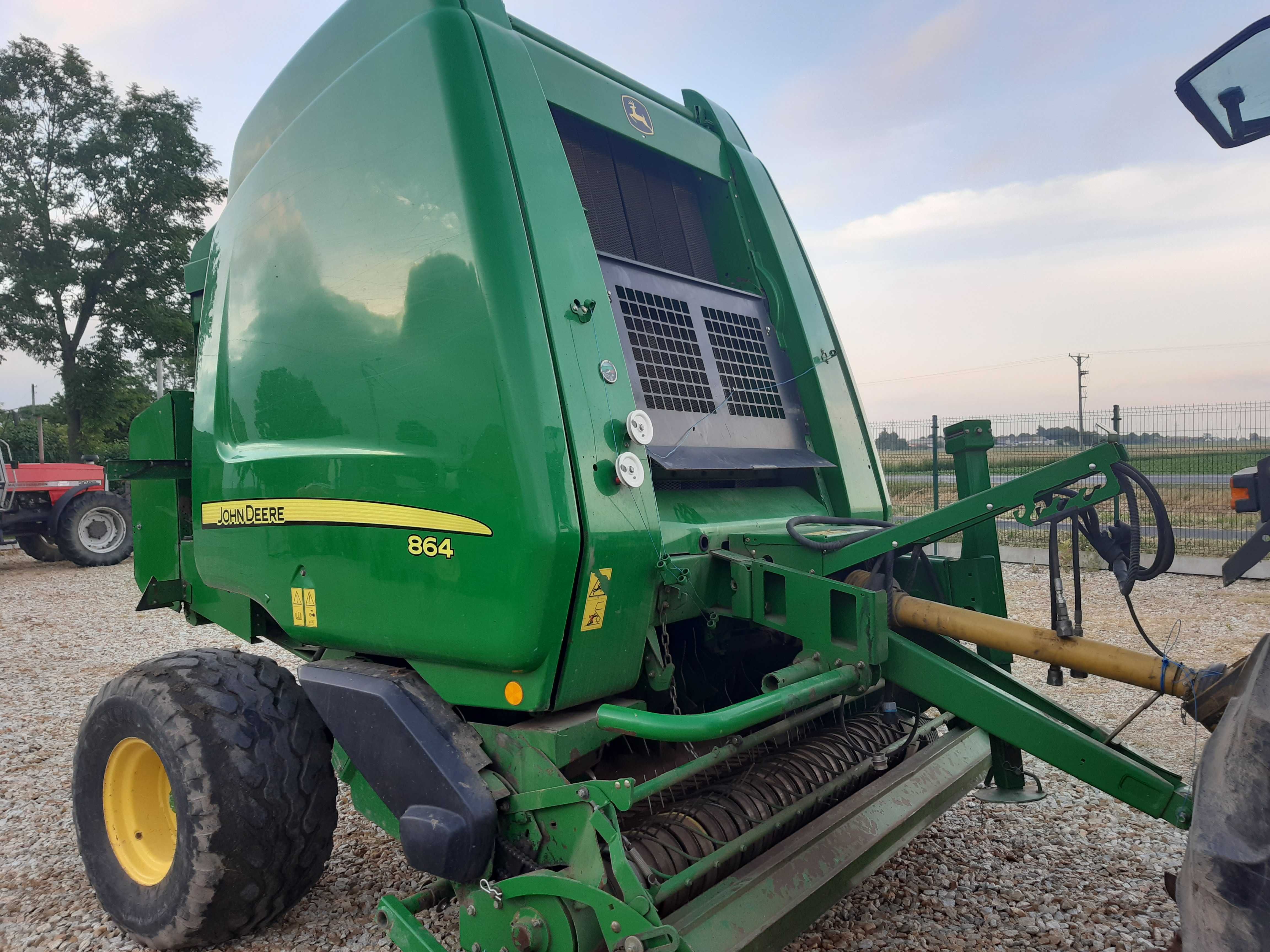Prasa John Deere 864,854,RotoFlow,590,578