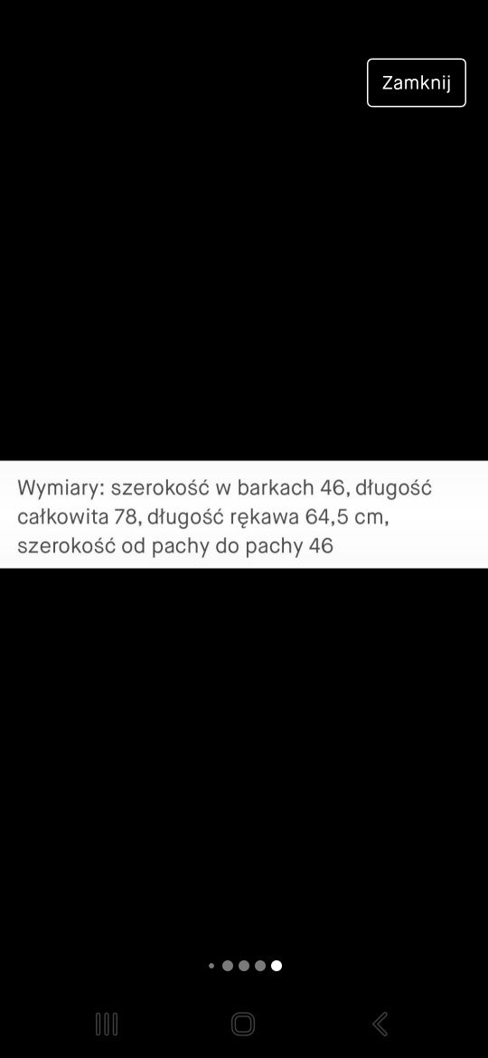 Marynarka oversize wełna