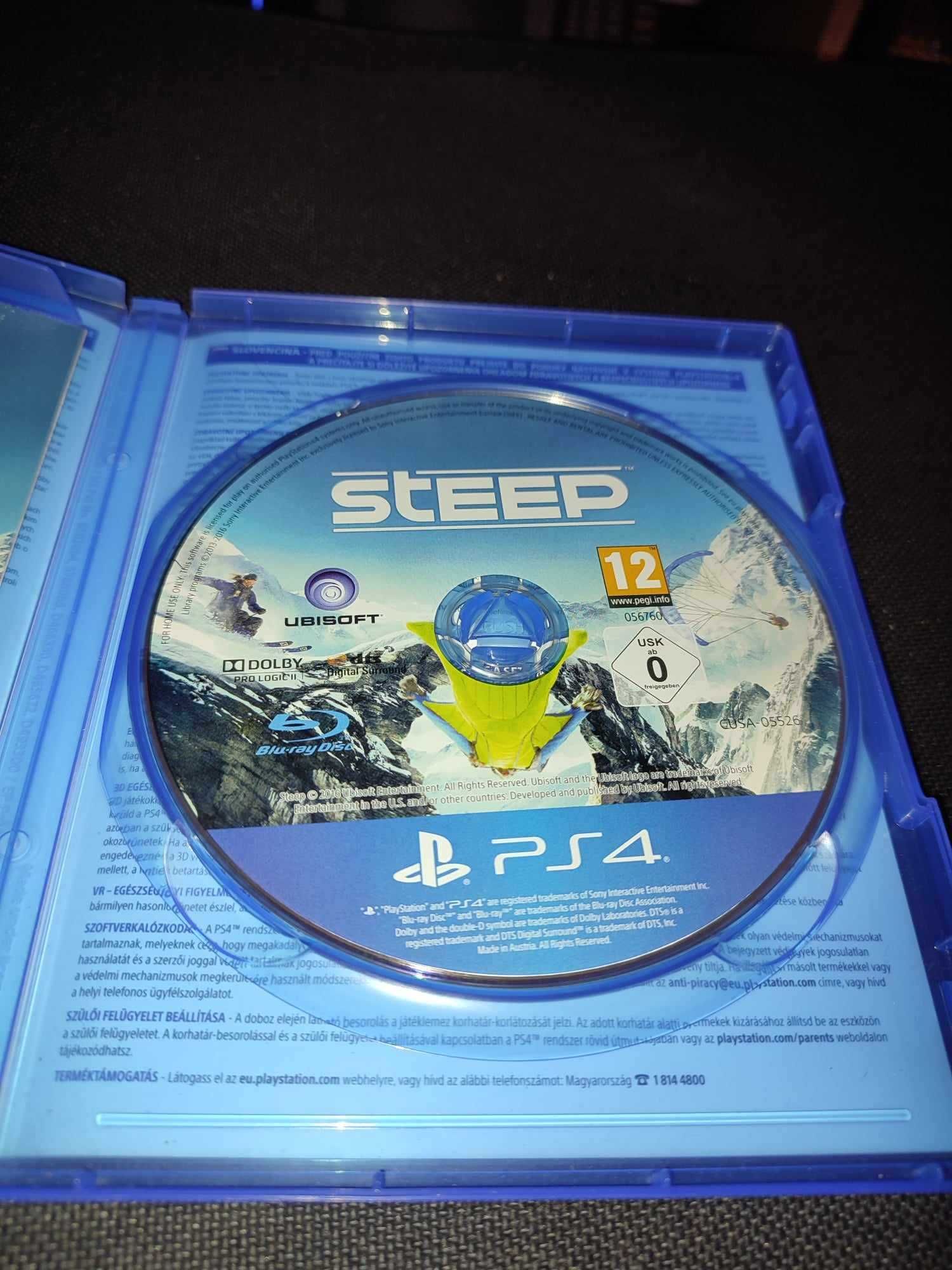 Okazja!!! Gra Steep na Playstation 4 i 5 Ps4! Super Stan!