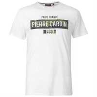Koszulka t-shirt bialy  meski Pierre Cardin  L , XL