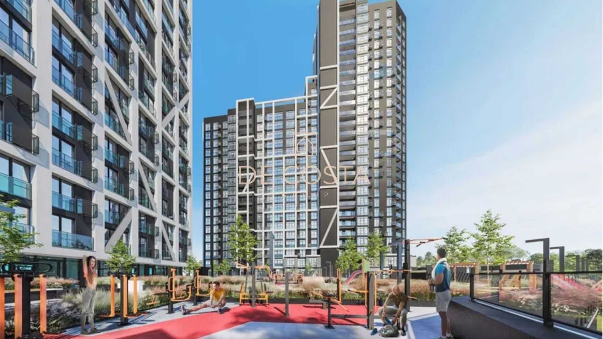 2К квартира 80 м² | 4 поверх|ЖК Nordica Residence |БЕЗ% | Вид на Липки