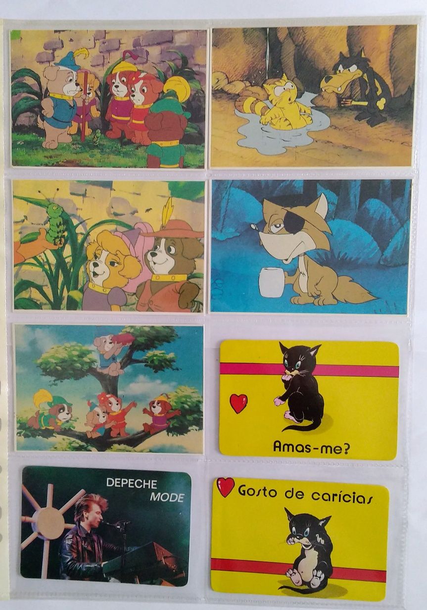 Capitão Power, Snoopy, Brave Star, Moringa, Biskits, Asterix, P.Radica