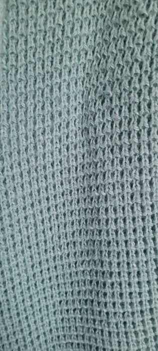 Kardigan oversize miętowy