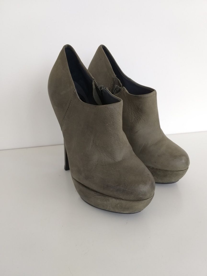 Buty botki skórzane Office London w rozmiarze 36 Nowe