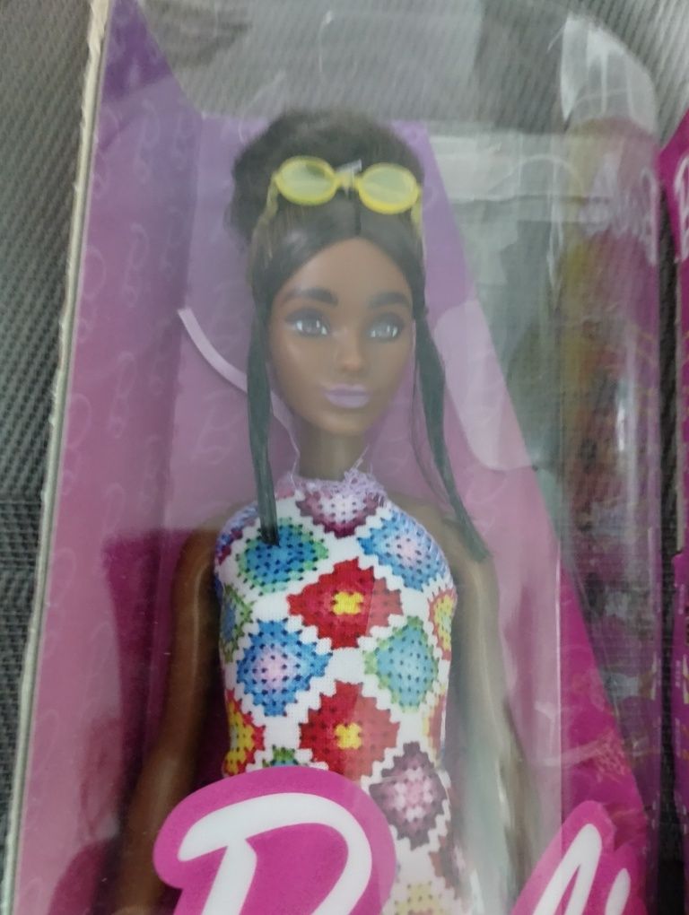 Zestaw 2 lalek barbie fashionistas